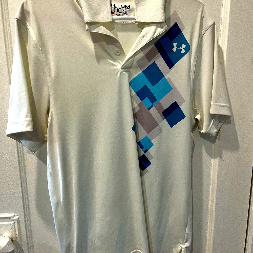 Under Armour Mens Small golf polo